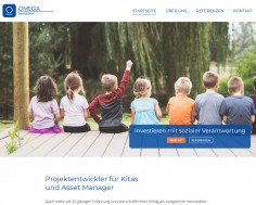 Webseite Omega Immobilien