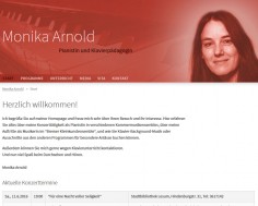 Webseite Monika Arnold